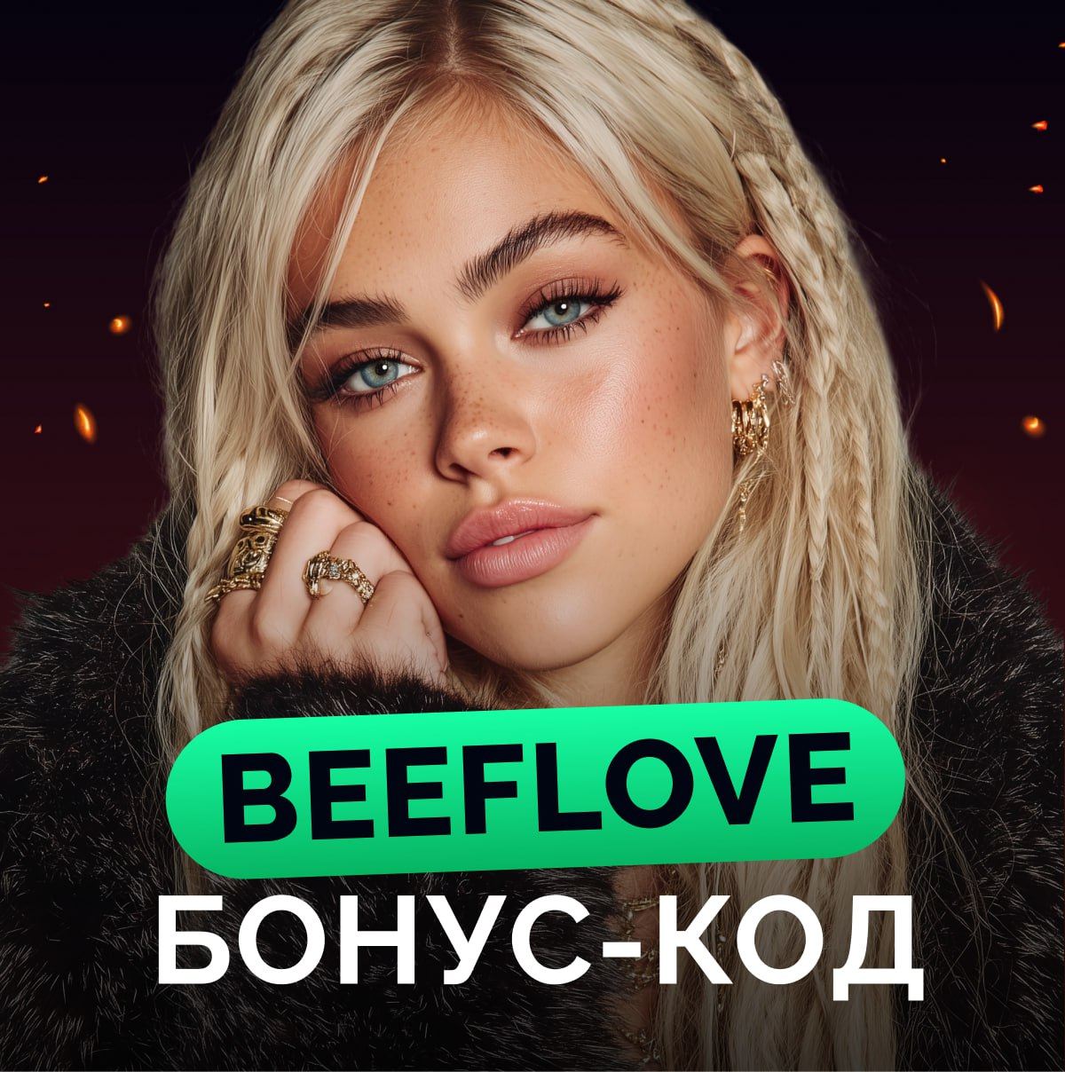 Бонус код на 60 фриспинов в BEEF Casino