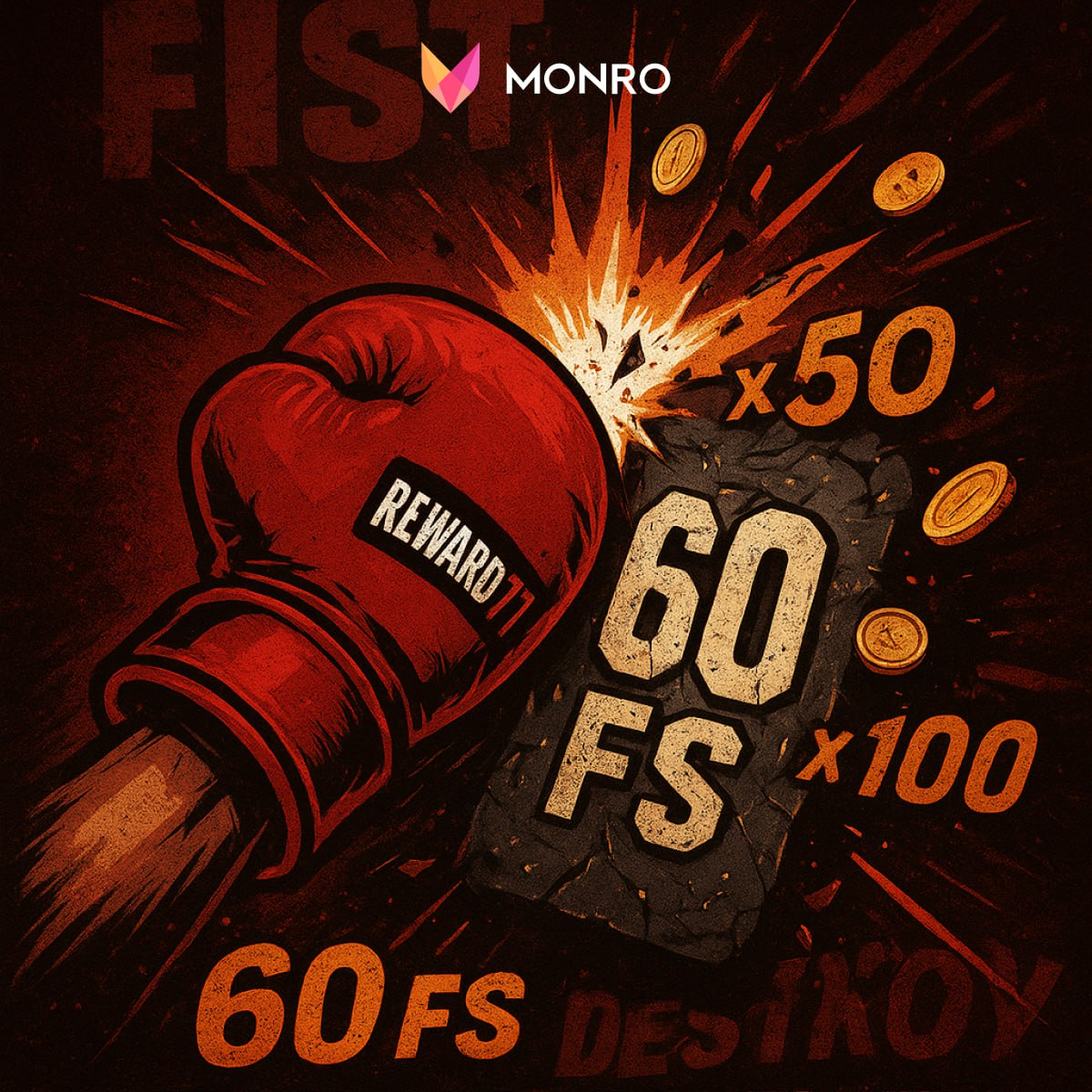 Монро казино: бонус-код на 60 FS в слоте Fist of Destruction 2 Монро казино: бонус-код на 60 FS в слоте Fist of Destruction