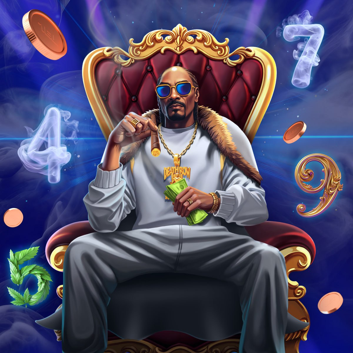 Jet бонус-код на 20 фриспинов в Snoop Dogg Dollars