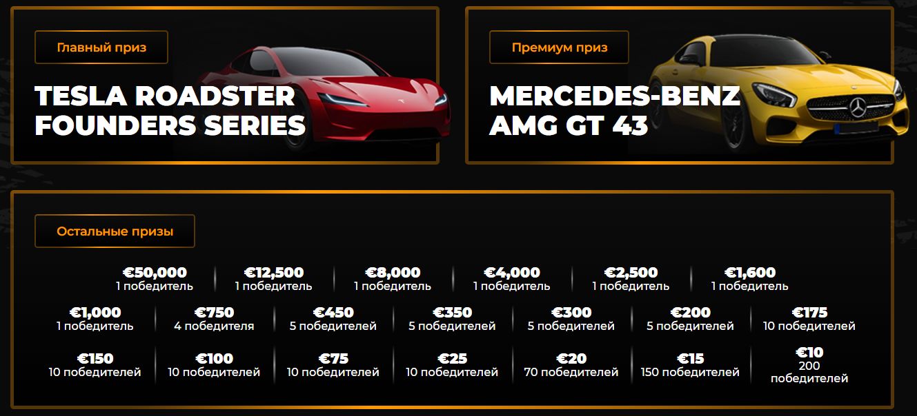 Новогодний розыгрыш Tesla Roadster, Mercedes-Benz AMG GT 43 3 Новогодний розыгрыш Tesla Roadster, Mercedes-Benz AMG GT 43