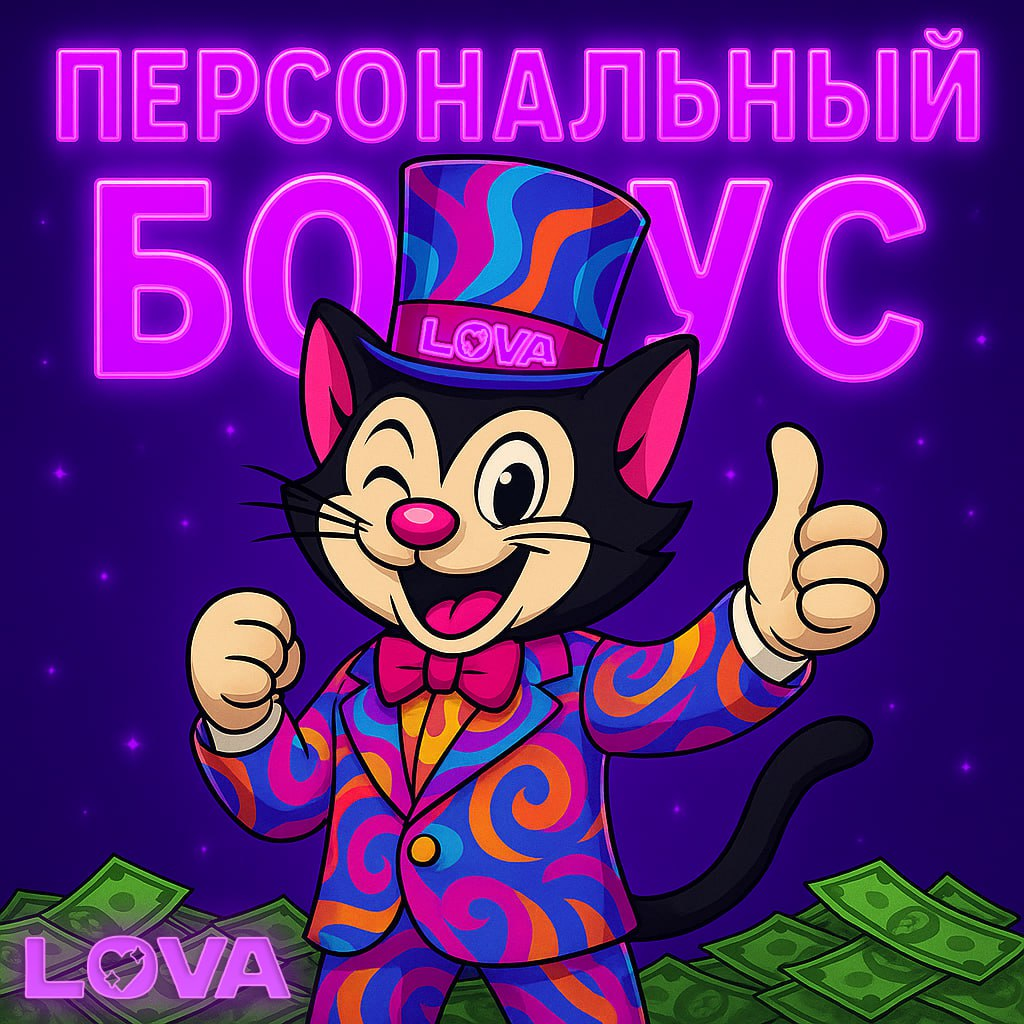 Промокод для бонуса +30% на счет в LOVA казино 2 Промокод для бонуса +30% на счет в LOVA казино
